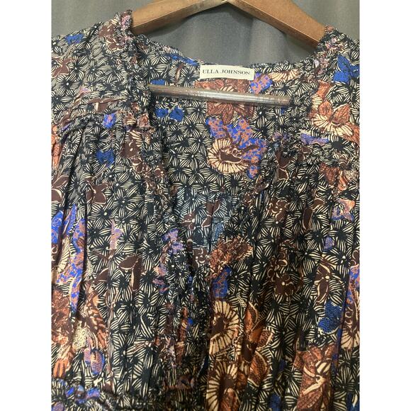 Ulla Johnson Julie Multicolored Floral Mini Dress size 2 - Picture 7 of 9